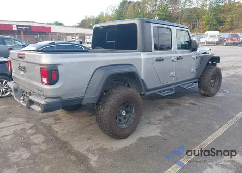 2020 Jeep Gladiator Sport S 4X4 from USA, damaged, VIN 1C6HJTAG4LL160275